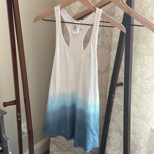 HELLY HANSEN racer back ombré tie dye tank